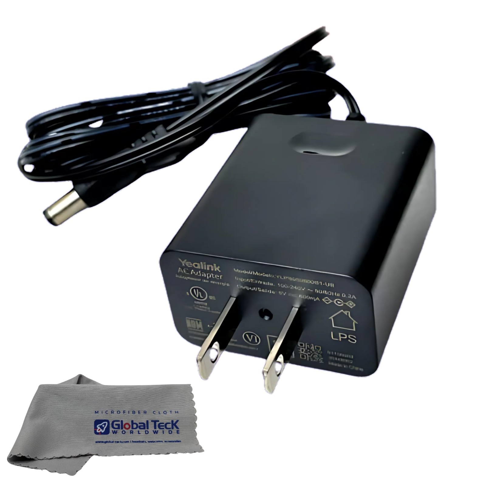 Power Adapter for Yealink Phones T46 T48S T58A T54W MP52 MP54 MP55 MP56 - Microf