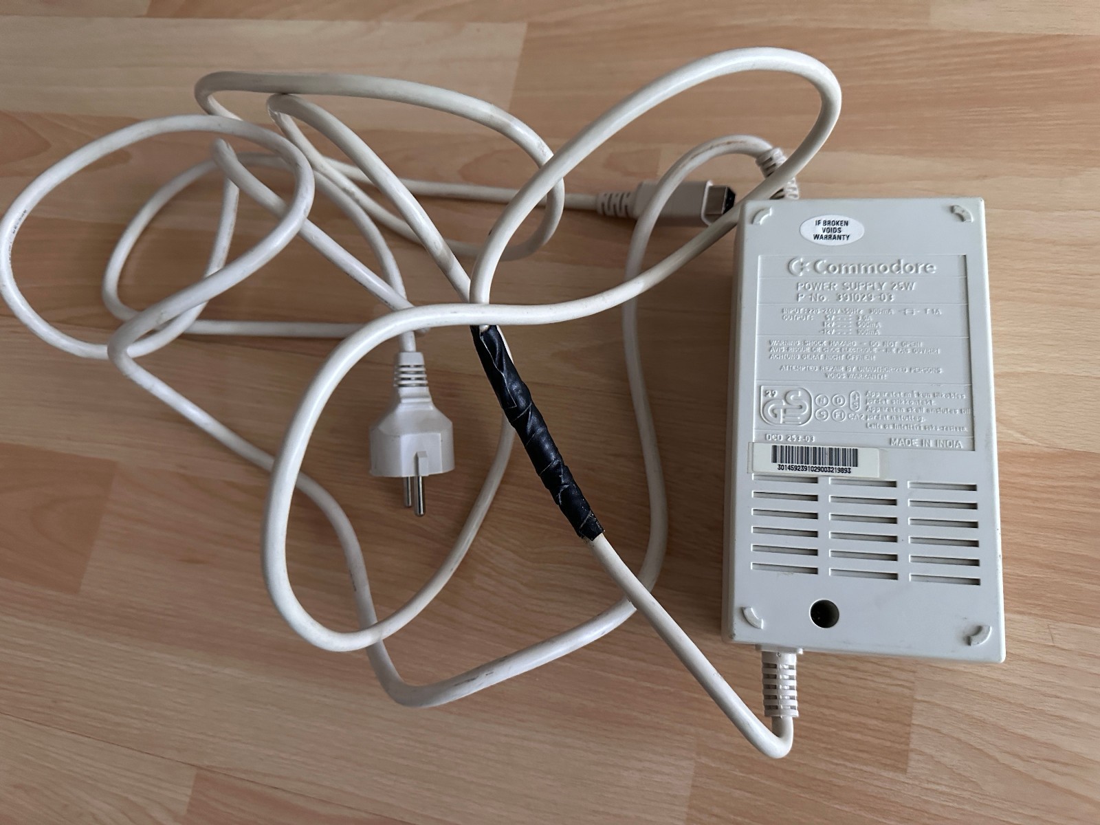 Commodore Tested Power Supply 3.0 Amp For A500/A600/A1200 #03 26