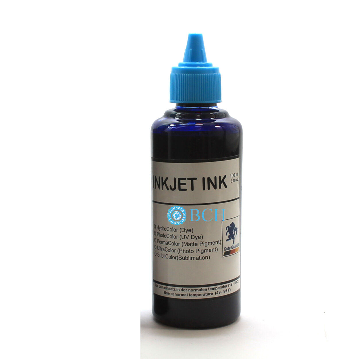 BCH Standard 100 ml Light Cyan Sublimation Ink for Epson (IS100LC-CE)