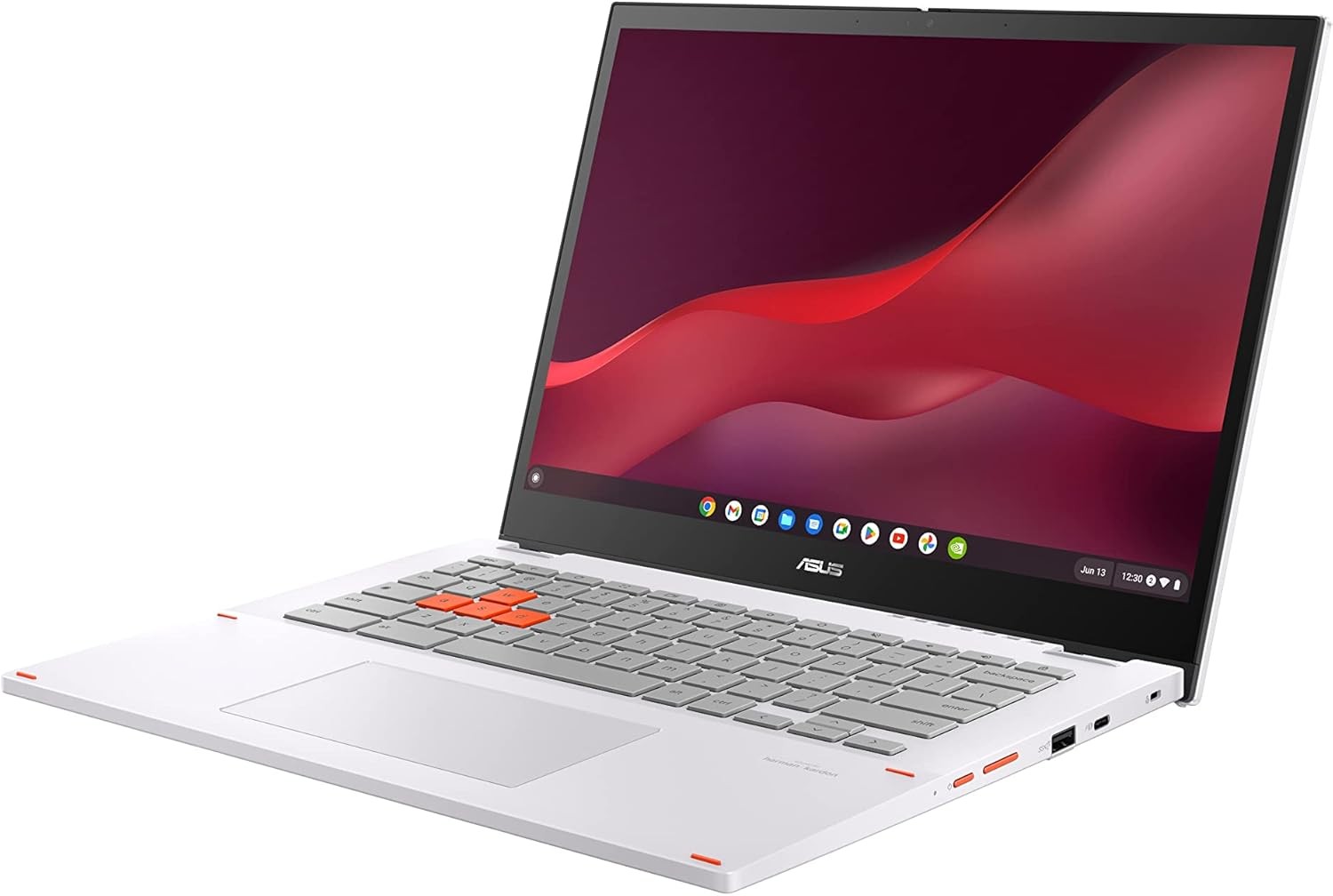 ASUS Vibe CX34 Flip 14" WUXGA Touch Intel i3-1215U 8GB 128GB SSD ChromeOS, WH