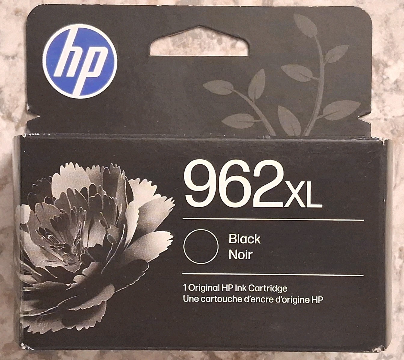 HP 962XL GENUINE BLACK INK CARTRIDGE. EXP 2028 BRAND NEW