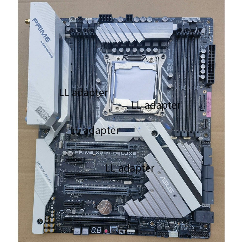 For ASUS Prime X299-Deluxe Motherboard LGA 2066 DDR4 ATX