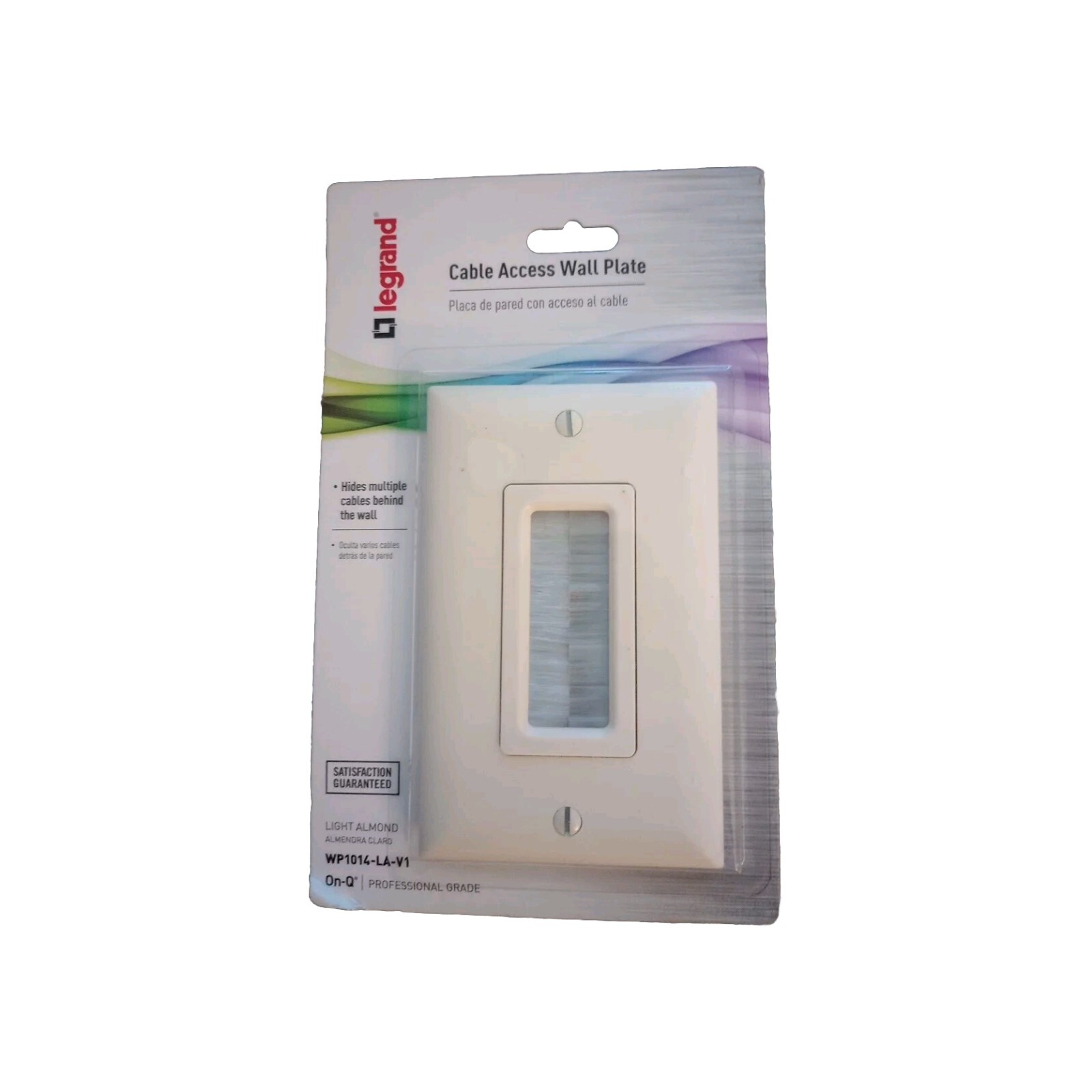 On-Q Legrand, Home Office & Theater, in Wall Management Kit, Light Almond 