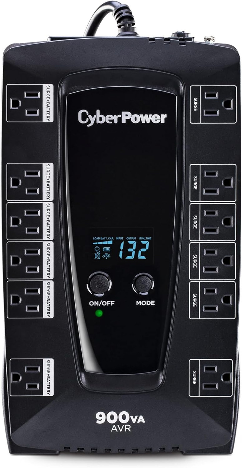 Cyberpower AVRG900LCD Intelligent LCD Uninterruptible Power Supply System