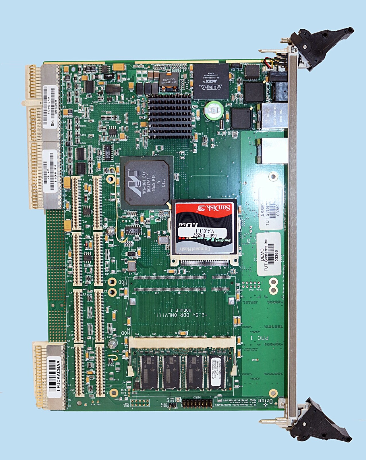 Orion CPC7510 - IBM 750FX/GX Single Board Computer, Power PC, VME Bus