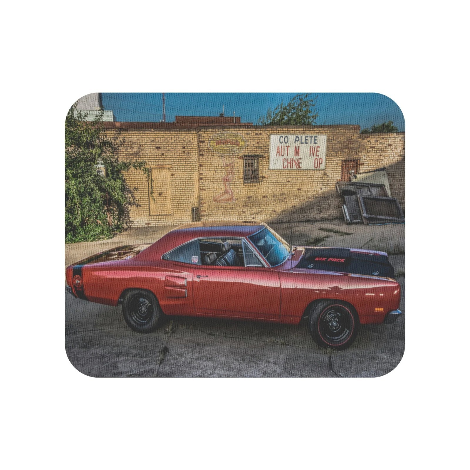 1969 Dodge Six Pack Super Bee Muscle Car Mouse Pad Gift