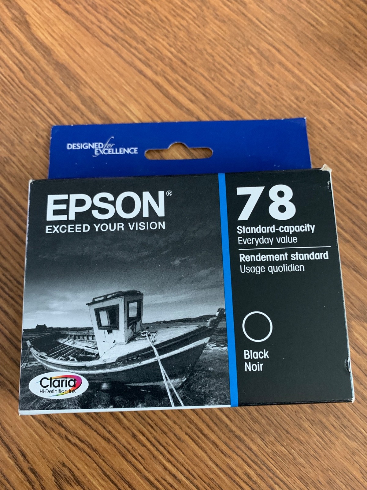 Epson 78 Black Inkjet Cartridge and Sealed NEW See Exp