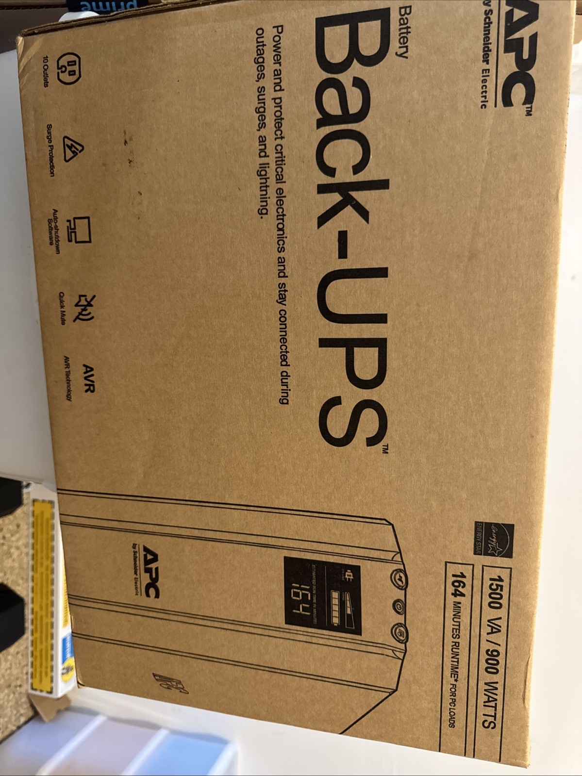 Battery Back Up - APC BX1500M 1500VA Battery Backup & Surge Protector