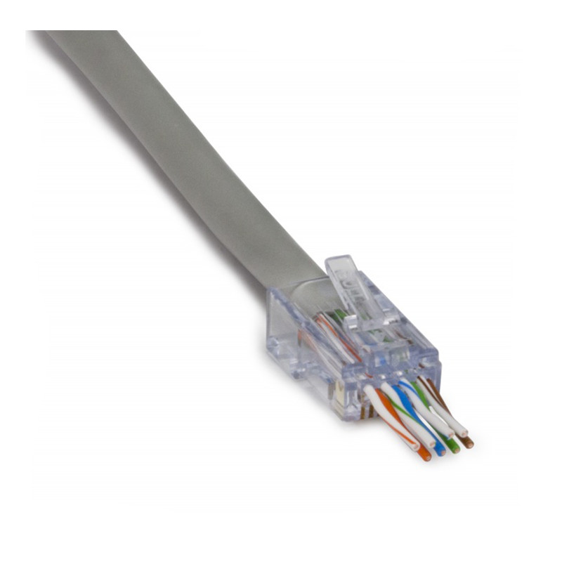 Platinum Tools 100028C ezEX®44 - ezEX-RJ45® CAT6 Connector