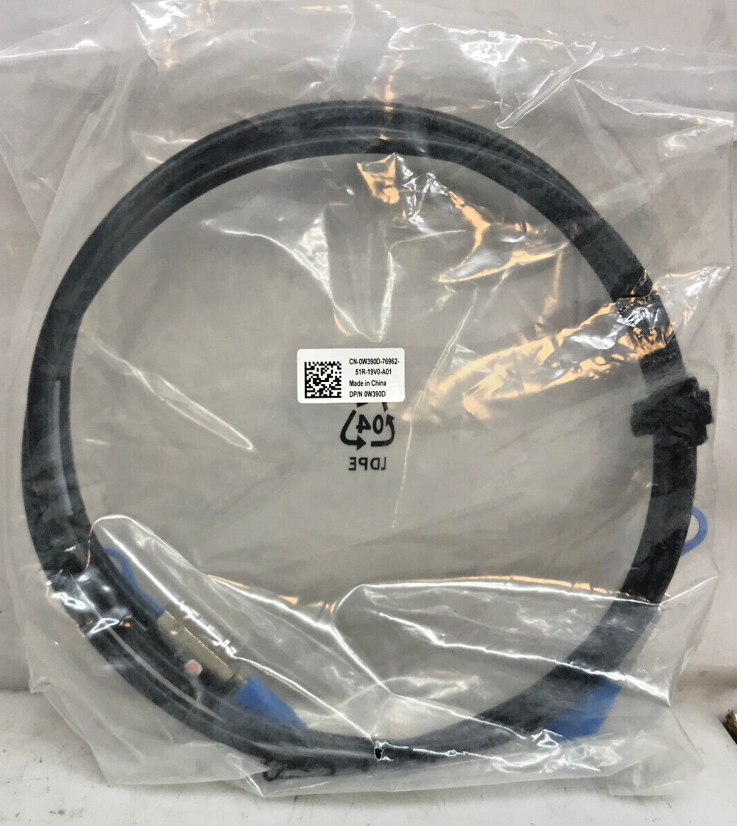 Dell CN-0W390D 2m 6ft External SAS SFF-8088 to SFF-8088 Cable