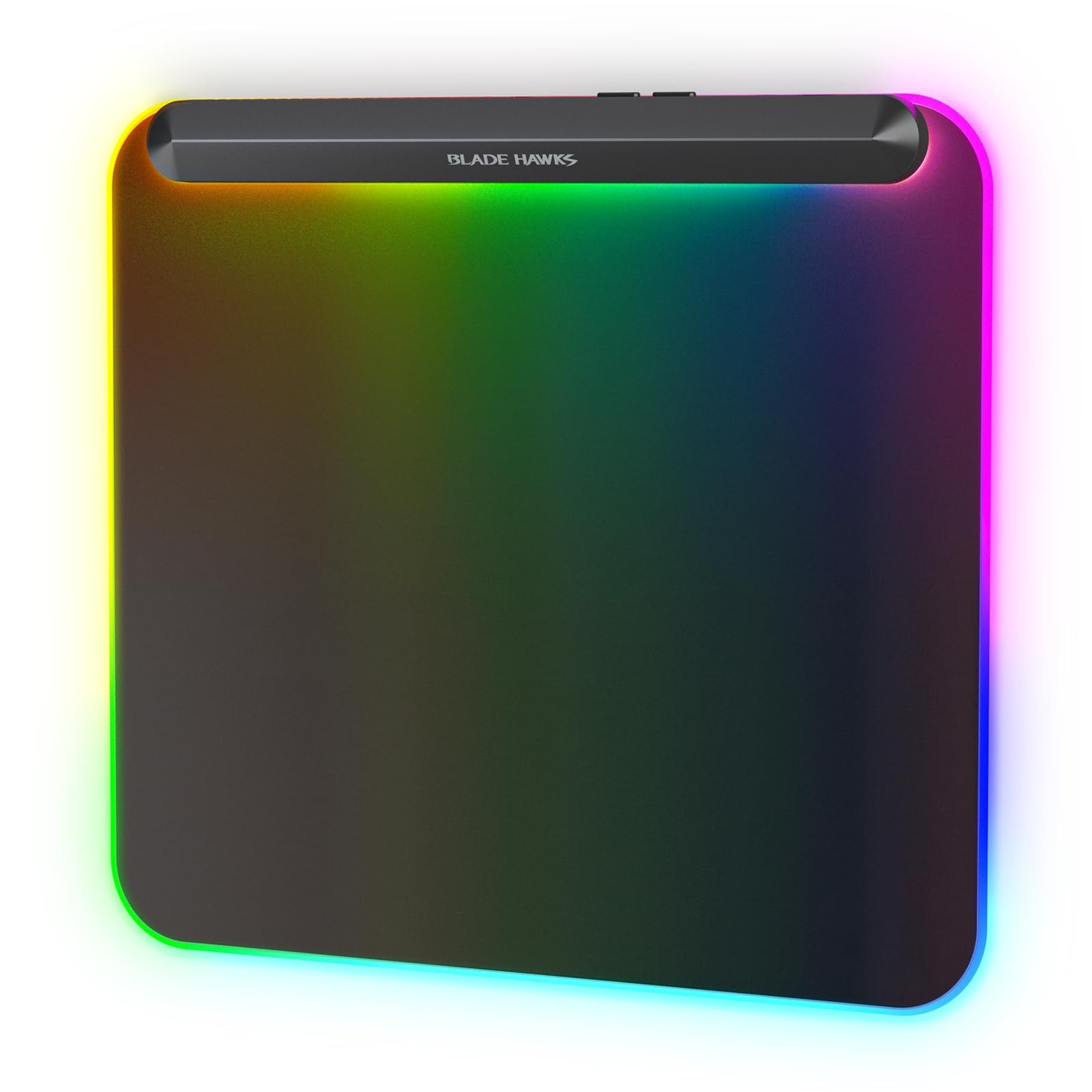 BladeHawks RGB Gaming Mouse Pad with USB Ports and Full Backlight