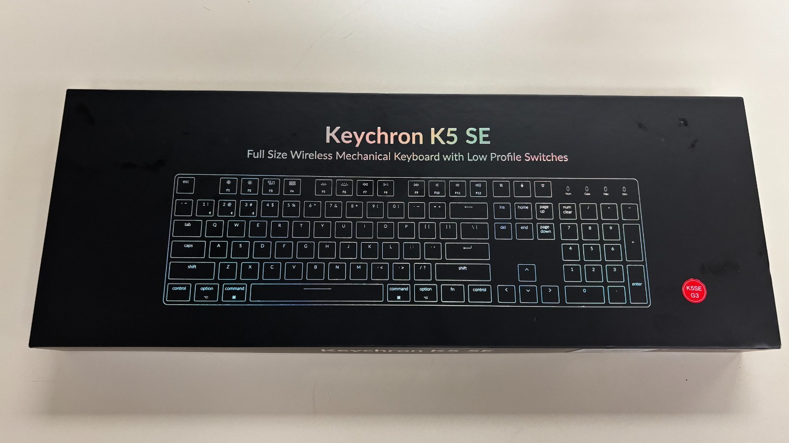 Keychron Low Profile RGB Mechanical Keyboard | Model K5SE