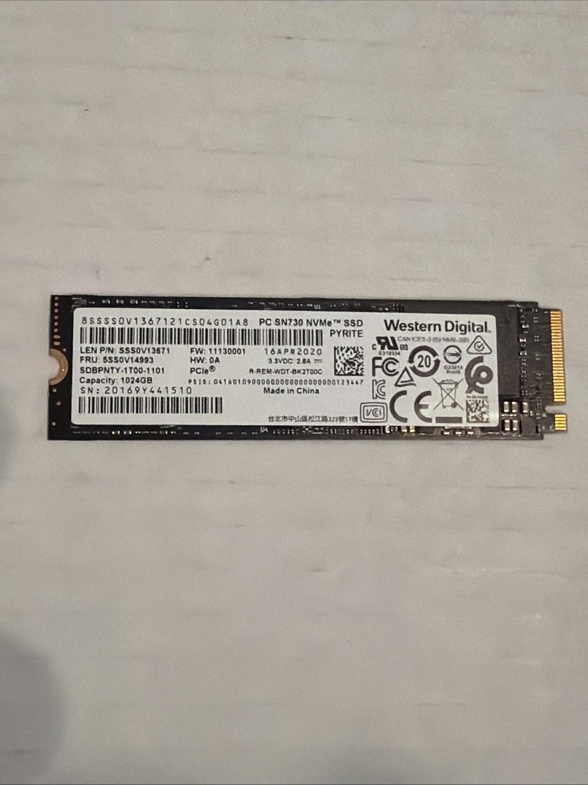 Western Digital PC SN730 1TB