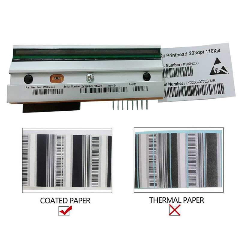 (Only fit for coated paper)Used Printhead For Zebra 110XI4 200dpi Printer