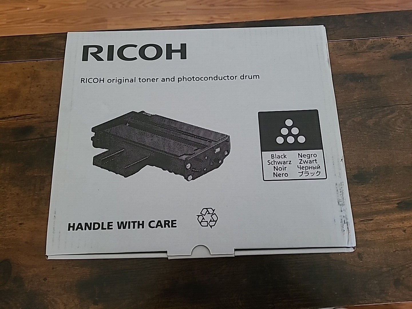 Genuine Ricoh SP 201HA  Black Toner & Photoconductor Drum