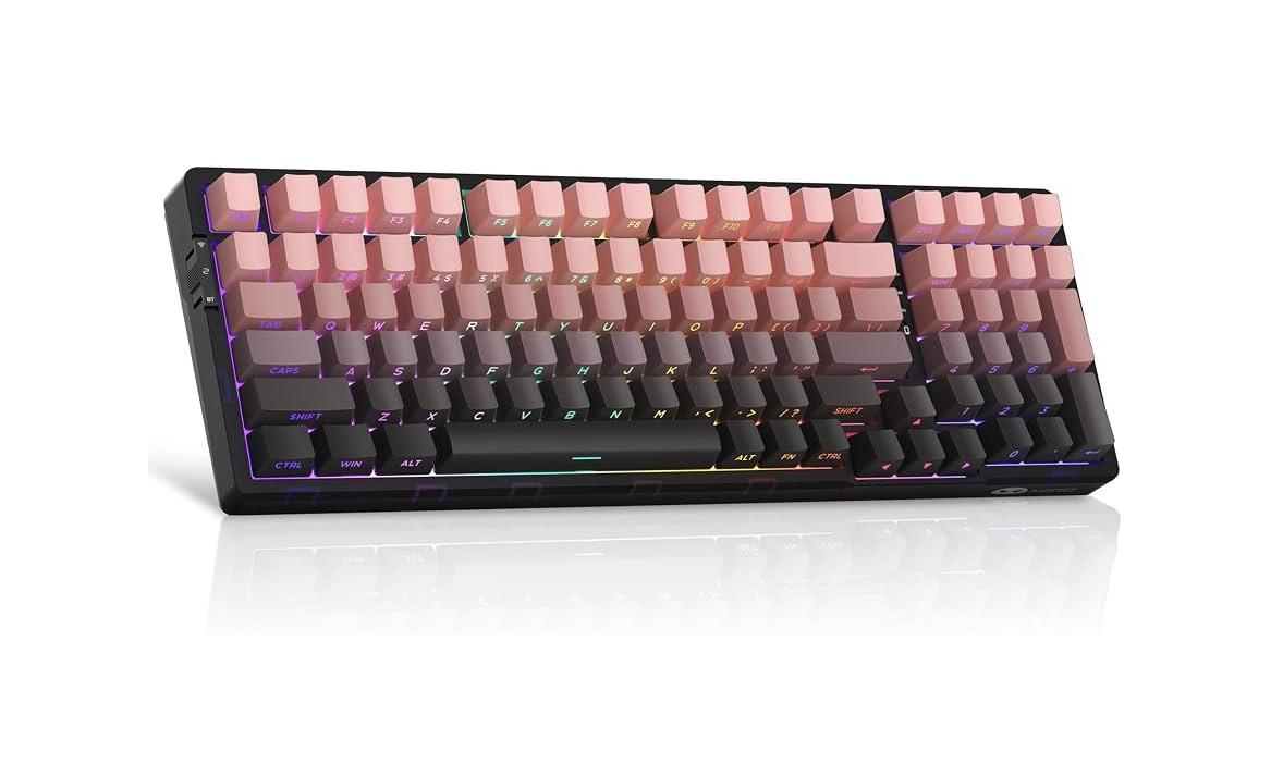Magegee Light100 Ombre Black Keyboard Wireless Mechanical RGB Backlight