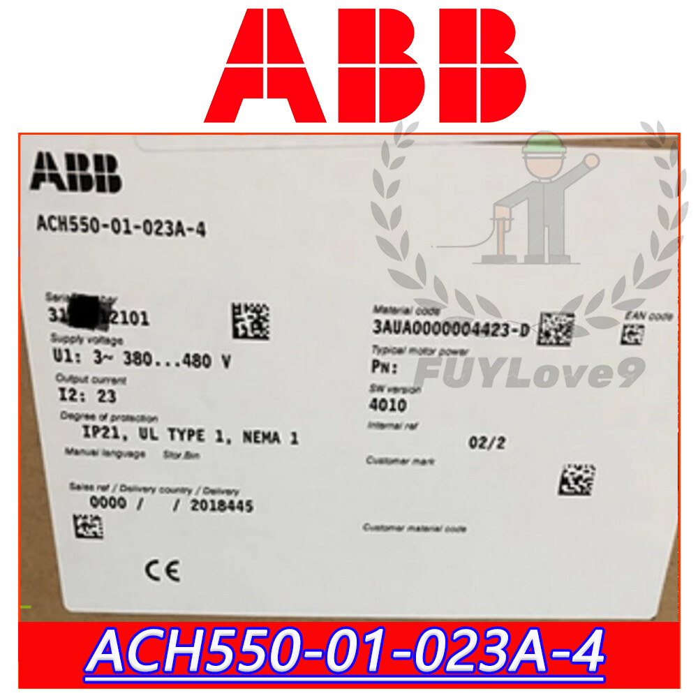 Brand New ABB ACH550-01-023A-4 Factory Sealed Quick Delivery, 