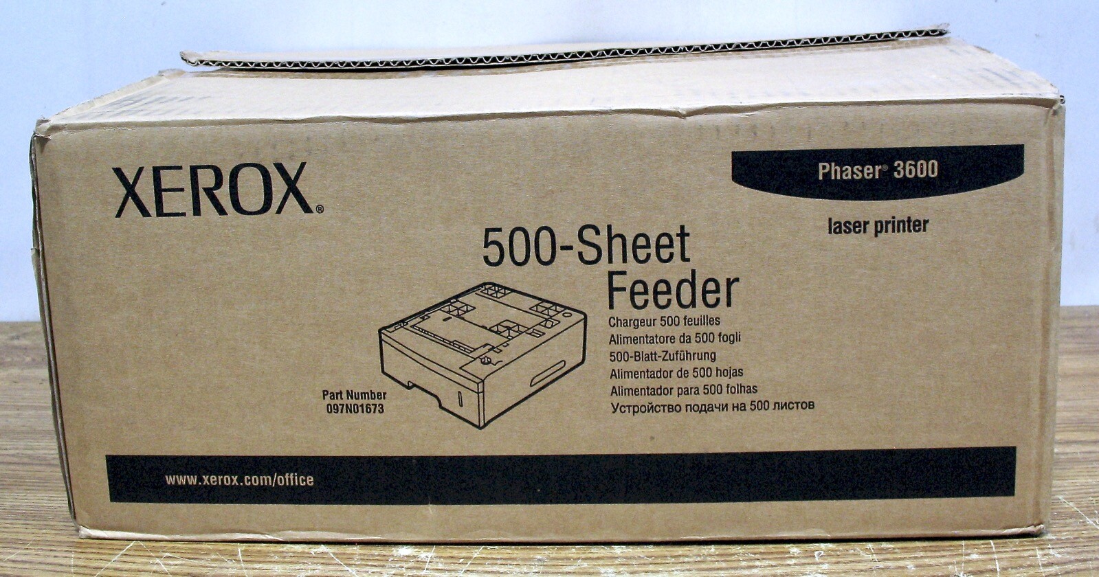 Xerox Phaser 3600 500-Sheet Paper Tray - 097N01673 -NEW/Open Box