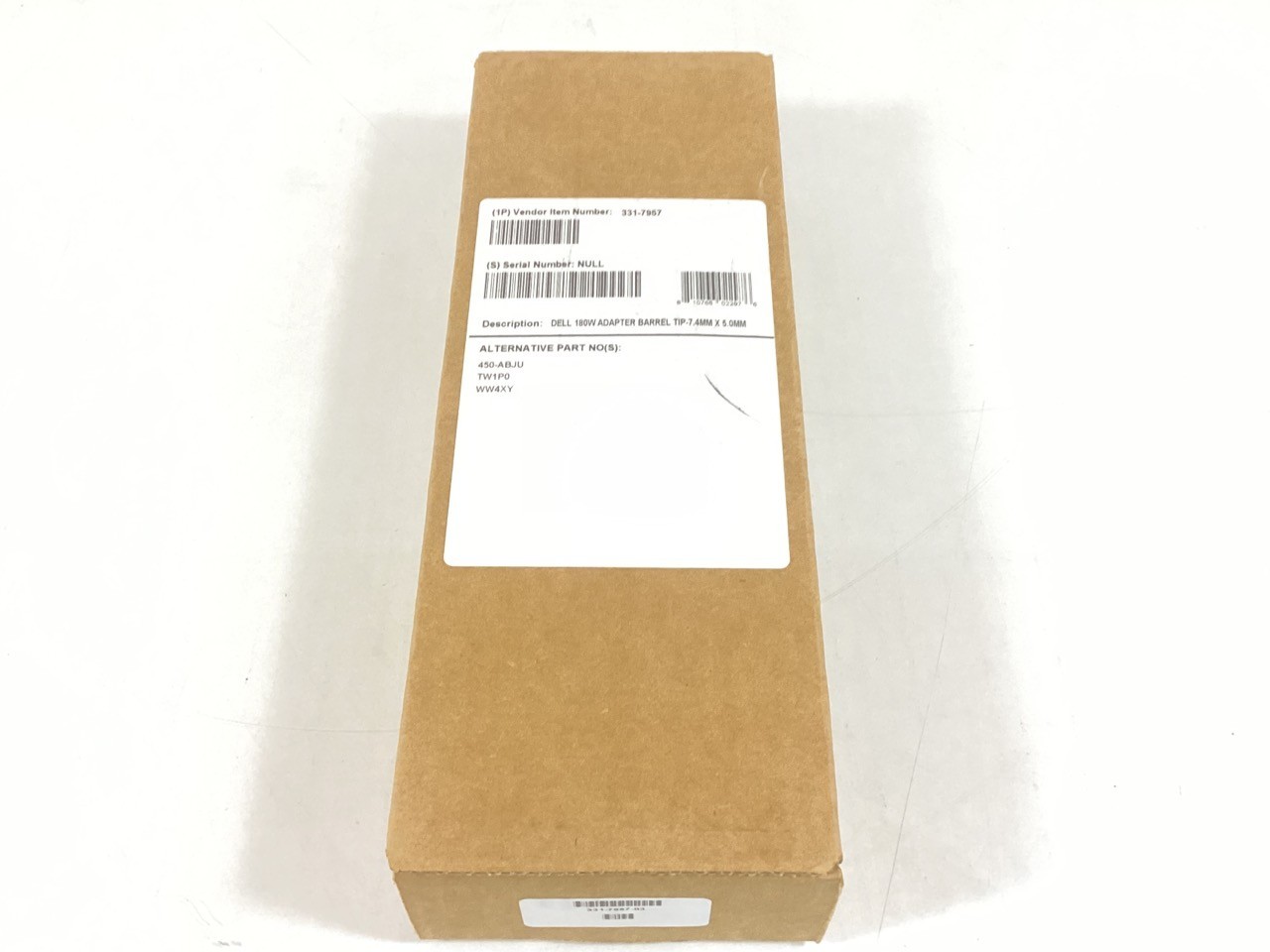 Genuine Dell 180W AC Power Adapter - P/N: 331-7957