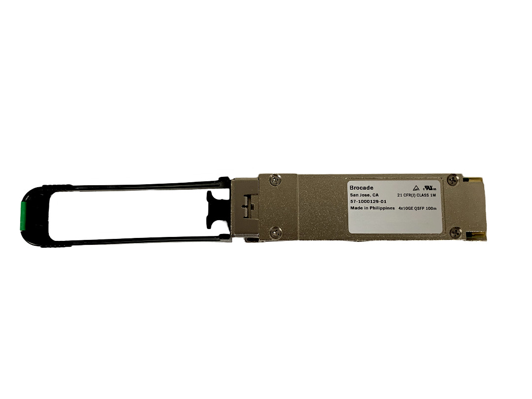 Brocade 57-1000129-01 4x10GE QSFP 100m Transceiver Module