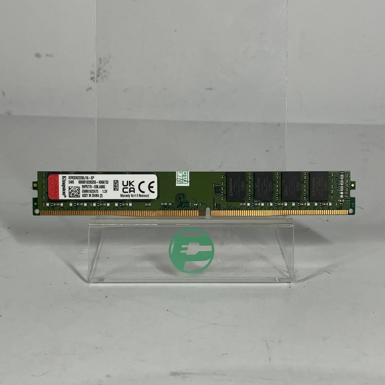 Kingston ValueRAM 16GB (1x16GB) RAM DDR4 2400MHz KVR32N22D8L/16-SP