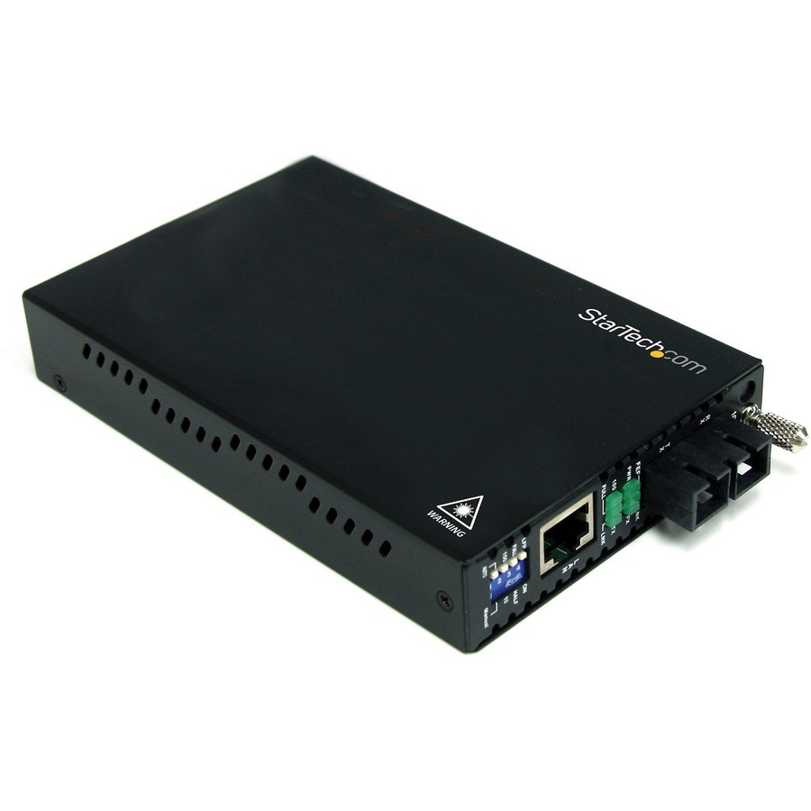 StarTech 10/100 Mbps Single Mode Fiber Media Converter SC 30 km