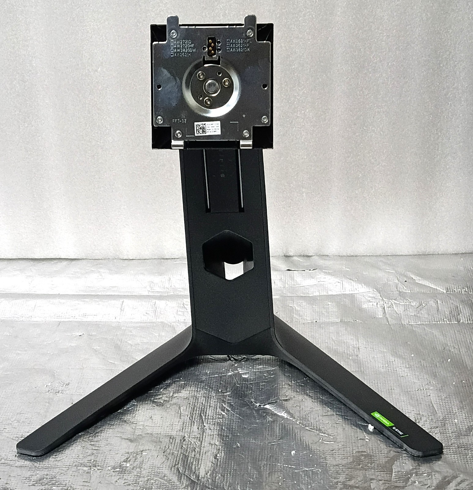OEM Alienware AW2521H Gaming Monitor Stand Base P/N: 156-00H7-A00