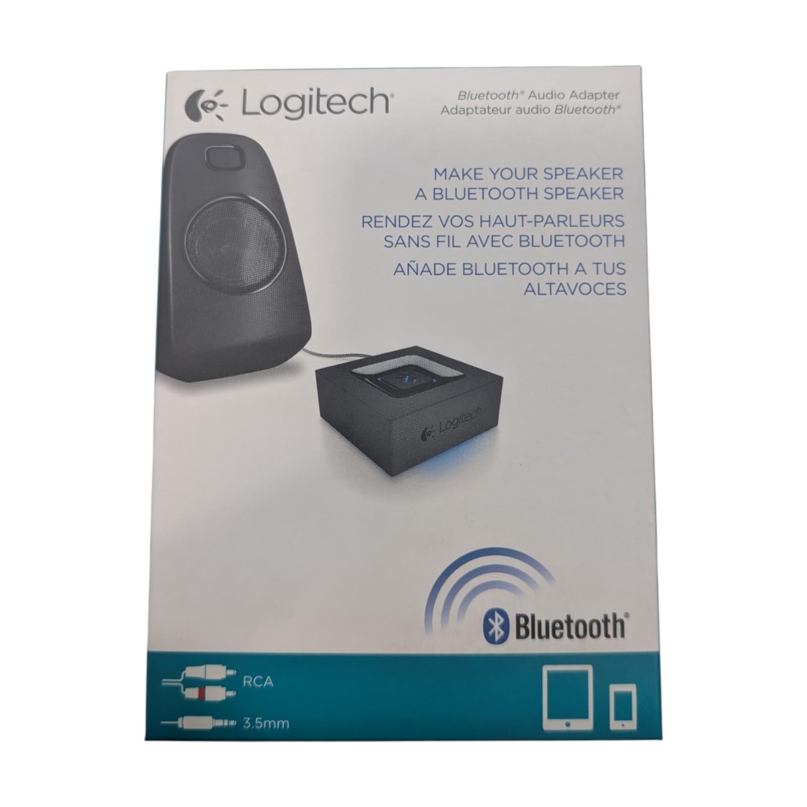 Brand New Logitech Bluetooth Wireless Audio Adapter Receiver