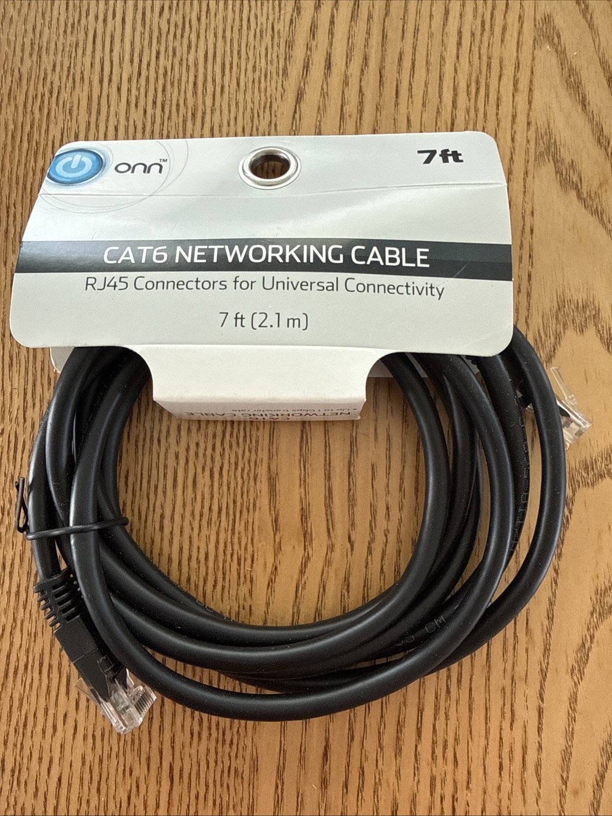 7-foot ONN CAT6 Ethernet Networking Cable (Model ONA19CH004)