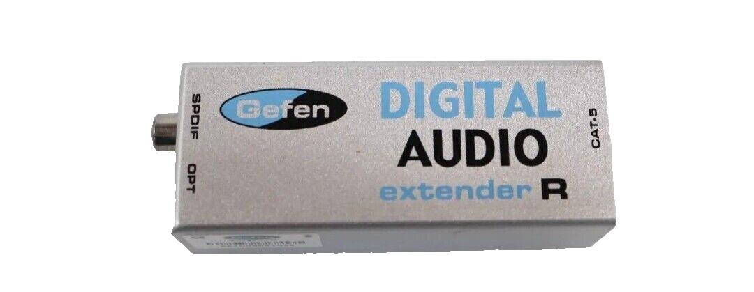 Gefen ex-tend-it Digital Audio Extender Sender and Receiver Unit, No Adapter