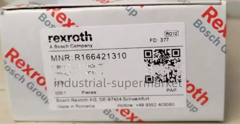 New Rexroth R166421310 linear guide slider 1PCS via DHL/FEDEX
