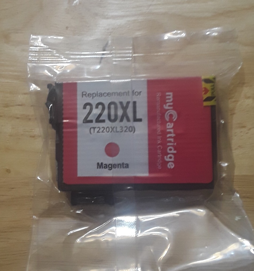 My Cartridge Ink Cartridge 220XL Magenta T220XL320 Replacement 