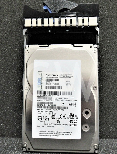 IBM 44W2245 44W2244 44W2248 9FN066-039 IBM 600GB 15K sas hdd