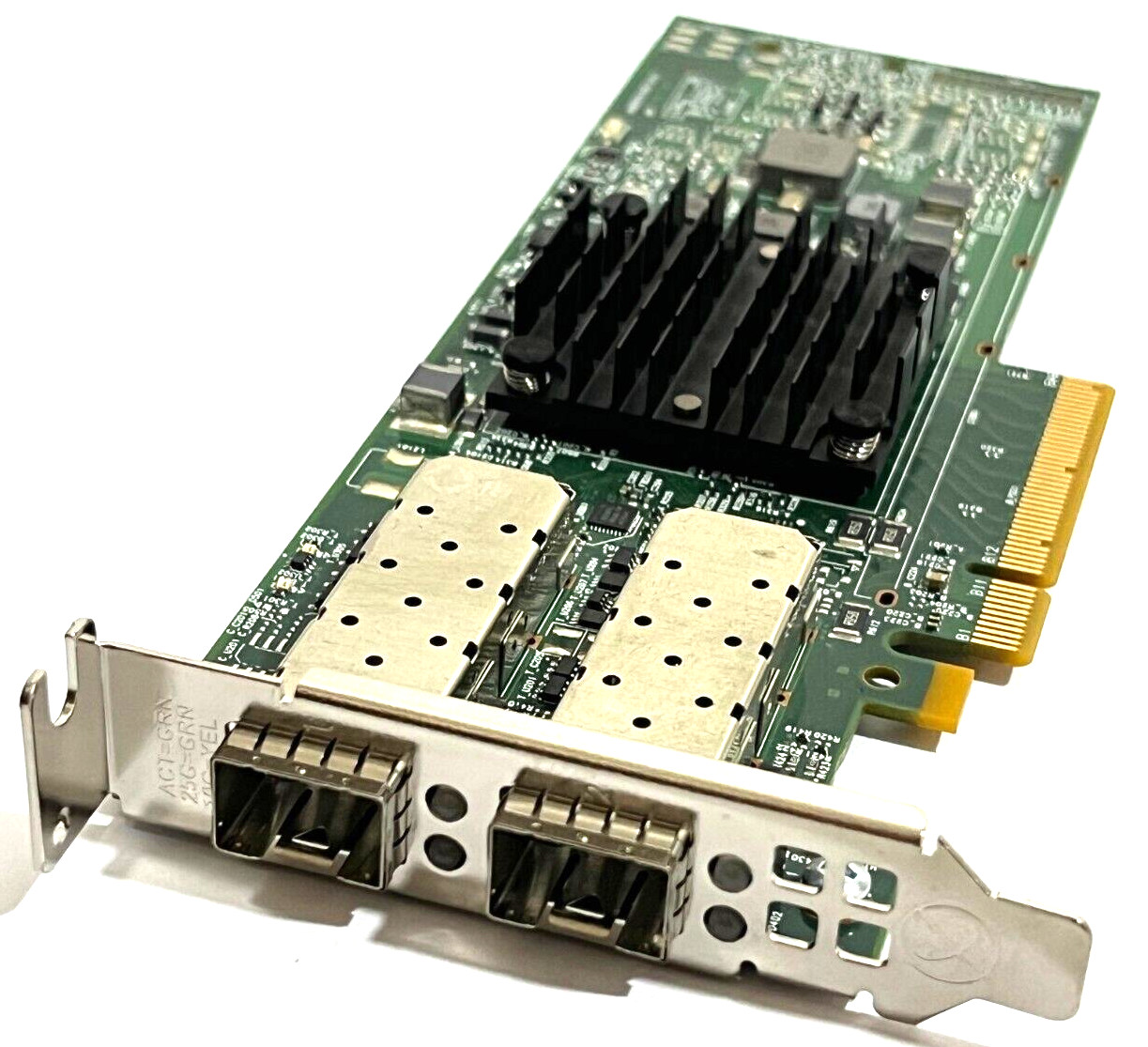 Dell 04GMN7 4GMN7 Broadcom 57404 25GBe 10GBe SFP28 Dual Port Network Adapter PCI