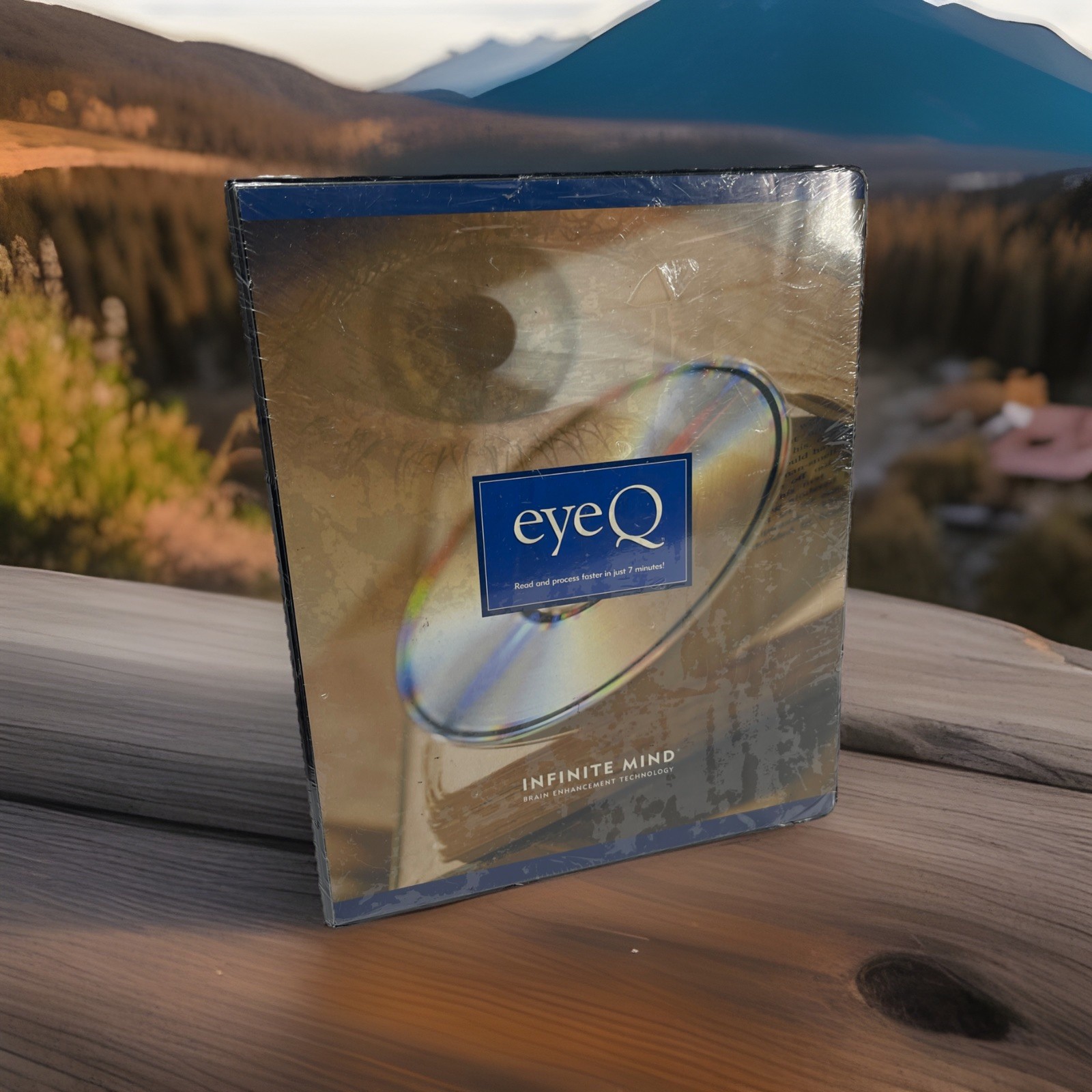 Eye Q  Infinite Mind Brain Enhancing Technology Software CD-ROM/VHS Read Faster
