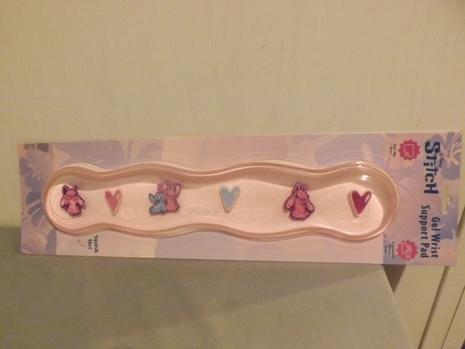 Disney Stitch & Angel Gel Wrist Support Pad NEW