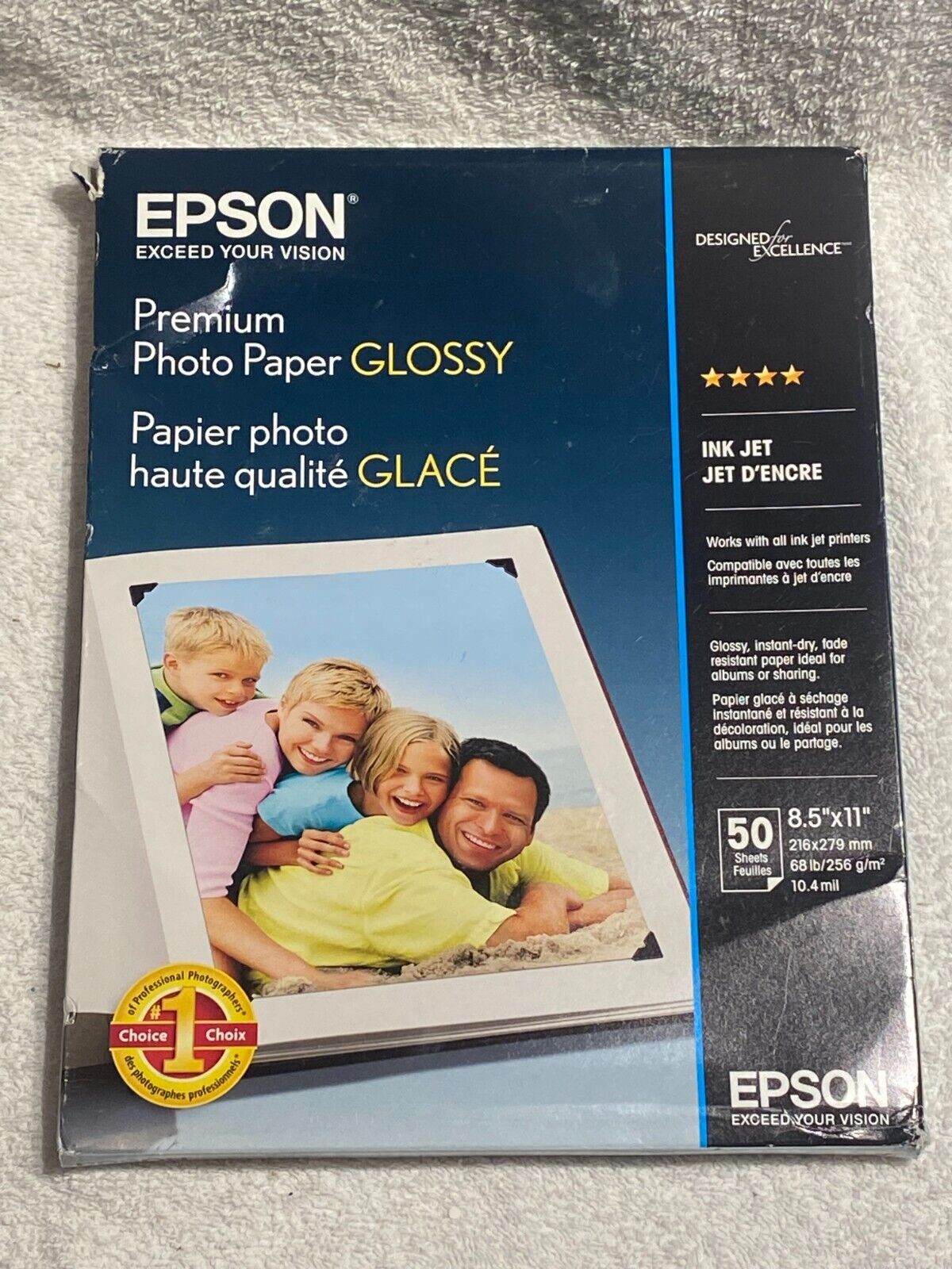Epson Premium Glossy Photo Paper 8.5