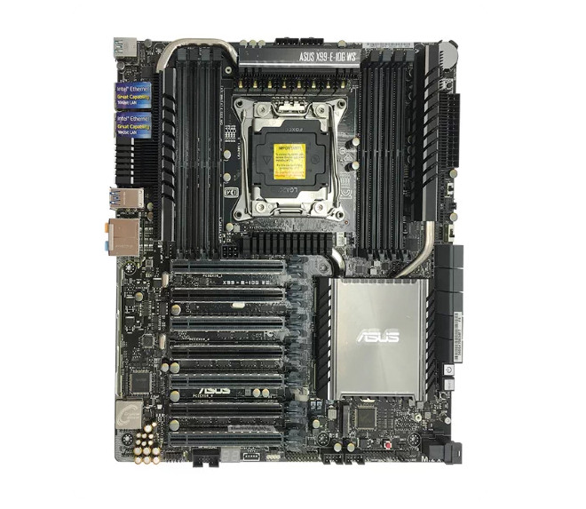 ASUS X99-E-10G WS Computer Motherboard LGA 2011-3 DDR4 64G For Intel X99 Desktop