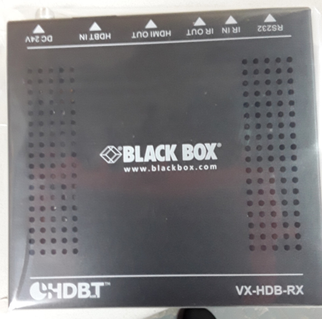 Black Box VX-HDB-RX HDMI Extender Receiver – 4K, PoC, IR, RS232 over CATx