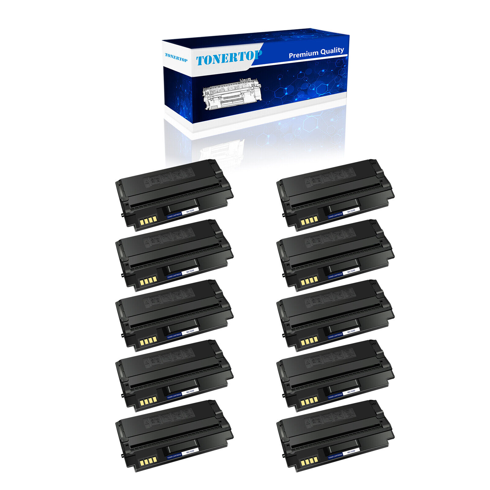 10 PK ML-1630 ML-D1630A Toner Cartridge For Samsung ML-1630W SCX-4500 SCX-4500W