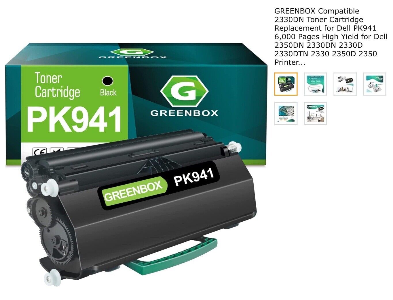 Greenbox Replacement for Dell PK941 2350DN 2330DN 2330D 2330DTN 2330 2350D 2350