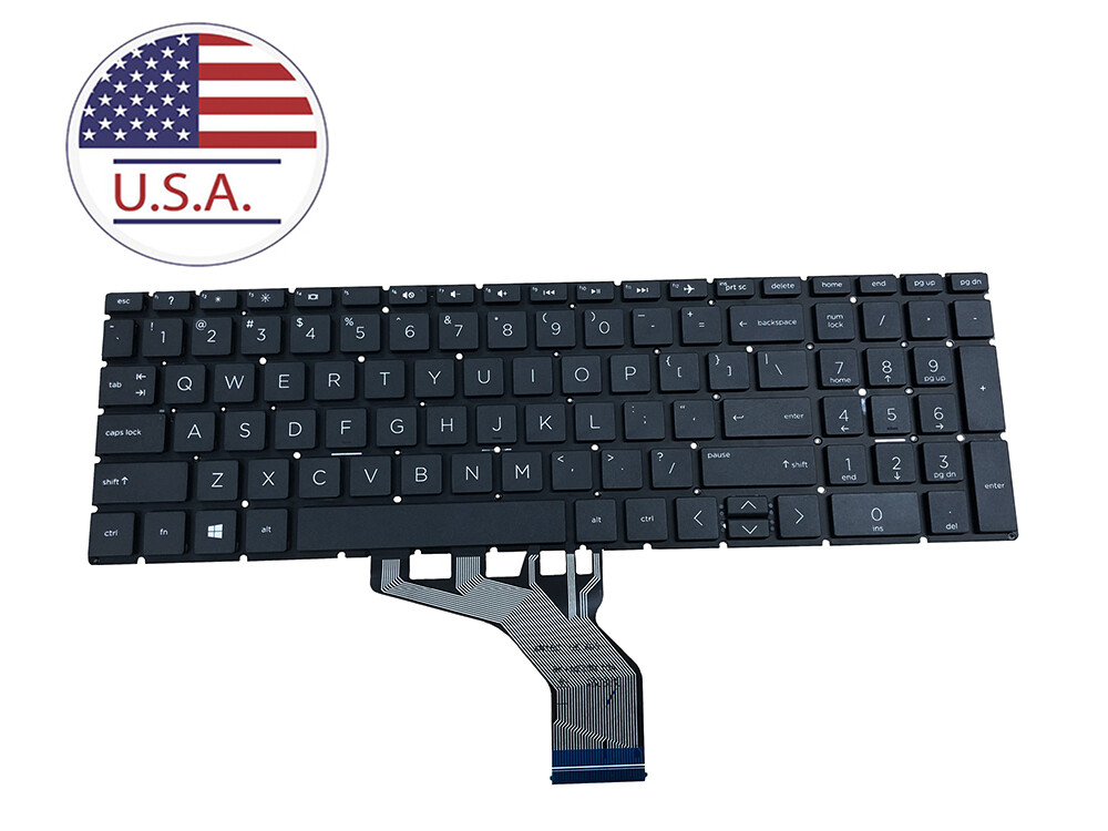 New For HP 15-db0034nr 15-db0031nr 15-db0002ca 15-db0003ca series keyboard black