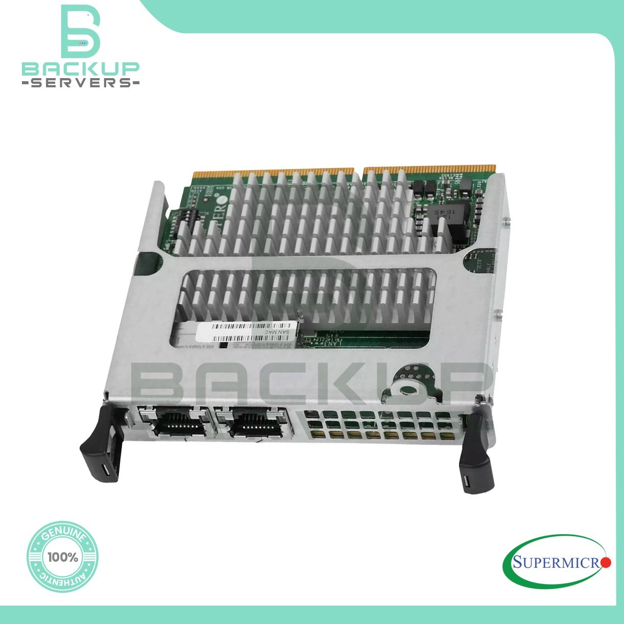 AOC-MTG-i2T SuperMicro Intel X550 2-Port 10Gbe PCI RJ45 SIOM Controller Module
