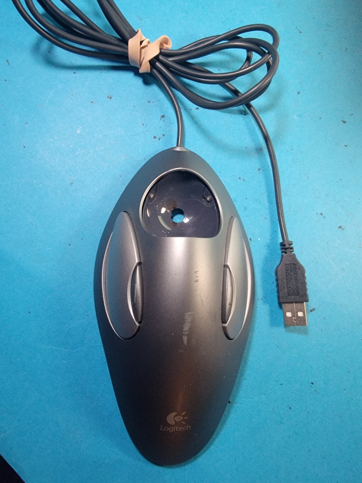 Logitech T-BC21 Trackman Marble 810-000767 - Mouse Body ONLY (Ball NOT included)