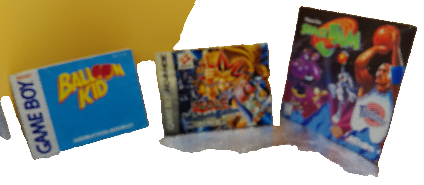 Gameboy Balloon Kid Advance Yu Gi Oh Akklaim Space Jam lot 3 video game manual