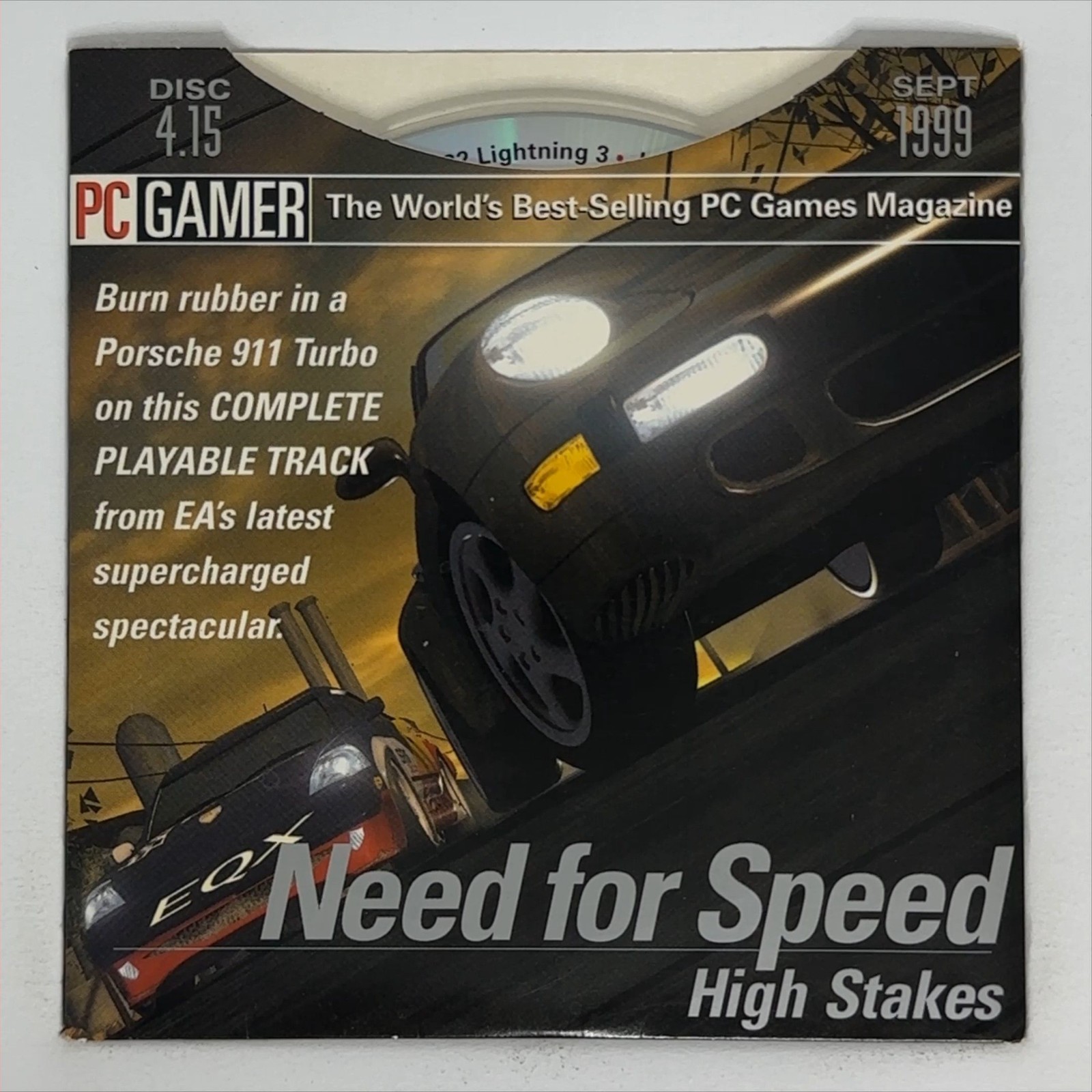 PC Gamer Demo Disc 4.15 September 1999 CD-ROM Vintage PC Gaming Software