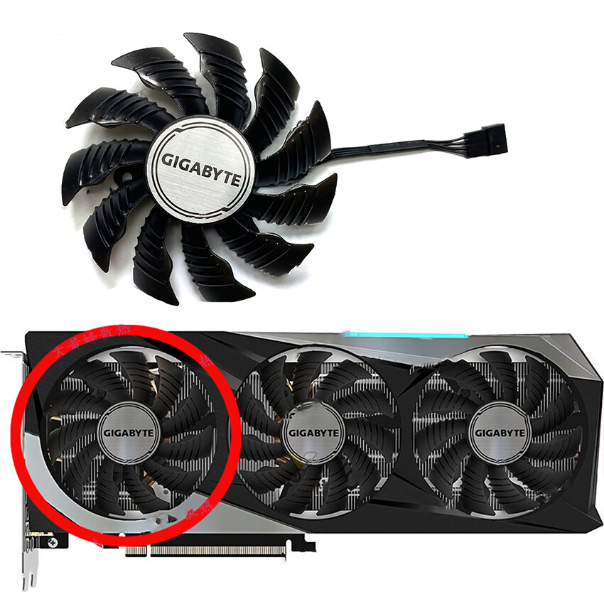 Cooling Fan Parts for GIGABYTE RTX3070 3070ti 8GB Gaming OC Graphics Card