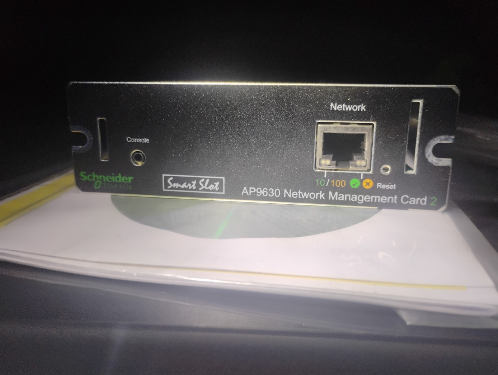 APC AP9630 Electric UPS Network Management Card 2 With Disc And Cord