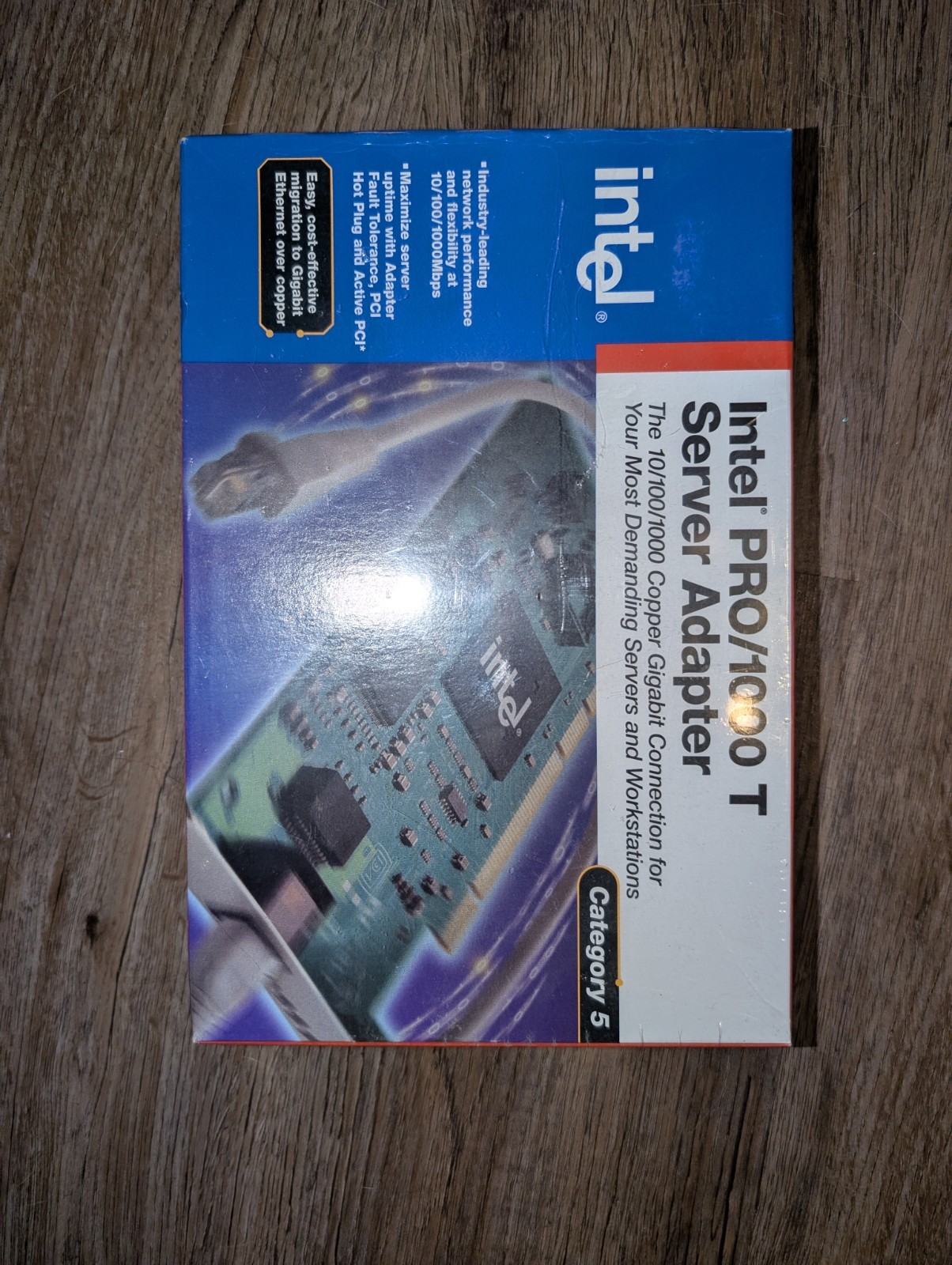 Intel PWLA8490T PRO/1000 T Server Adapter