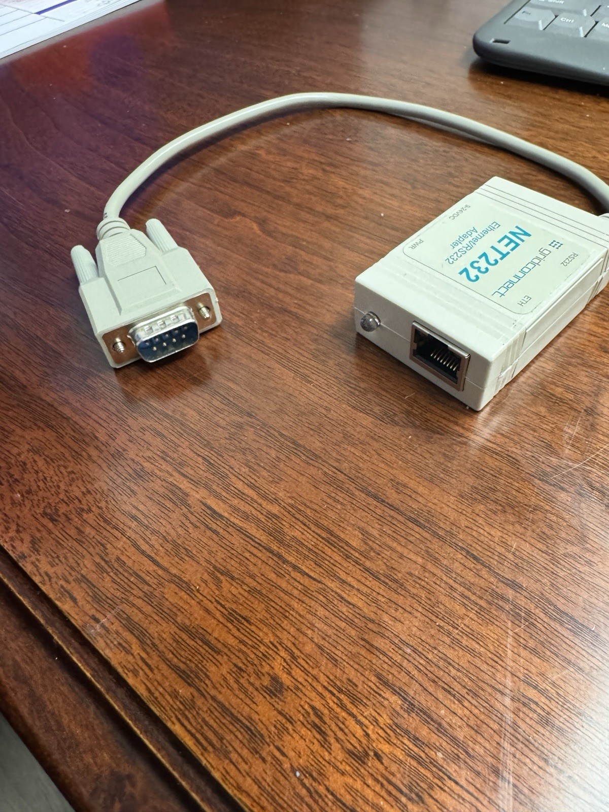 Grid connect Part Number GC-net232-DTE Serial To Ethernet